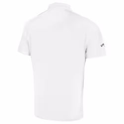 Callaway Golf Mens 2021 Swingtech Solid Stretch Moisture Wicking Polo Shirt - M, Bright White