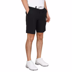 Callaway Golf Mens 2021 FF Poly Opti-Stretch Lightweight Golf Shorts - 32" Waist, Caviar