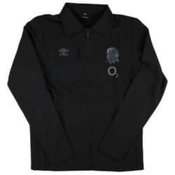 2024-2025 England Rugby Presentation Jacket O2 (Black) - M