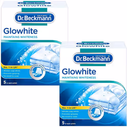 Dr Beckmann Glowhite Fabric Whitener with Stain Remover (10 x 40g Sachets)