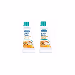 Dr Beckmann Stain Devils Fat & Sauces Cooking Oil, Pizza & Curry Stain Remover (2 x 50ml)