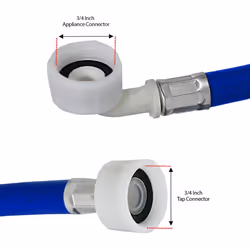 Fill Hose + Drain Hose Extension + PTFE Tape Set Universal Washing Machine & Dishwasher 5m + 5m