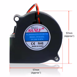 DIMPLEX Electric Fire Fan DC Motor Unit SF6028SL(R) 24V 0.07A GENUINE