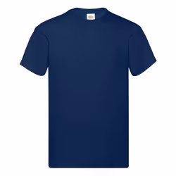 Screen Stars Fruit Of The Loom Mens Original Short Sleeve T-Shirt - 4XL, Navy