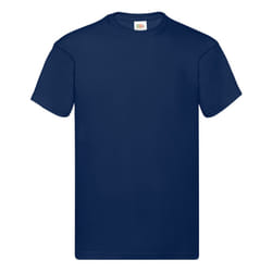 Screen Stars Fruit Of The Loom Mens Original Short Sleeve T-Shirt - 5XL, Navy