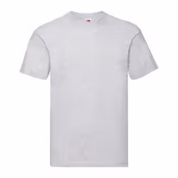 Fruit Of The Loom Mens Original Short Sleeve T-Shirt - 4XL, Heather