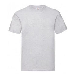 Screen Stars Fruit Of The Loom Mens Original Short Sleeve T-Shirt - 5XL, Heather