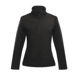 Regatta Professional Womens/Ladies Octagon II Waterproof Softshell Jacket - 22, Black/Black