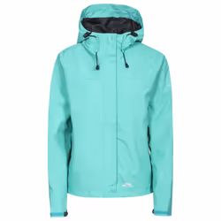 Trespass Womens/Ladies Miyake Hooded Waterproof Jacket - XXS, Lagoon
