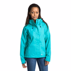 Trespass Womens/Ladies Miyake Hooded Waterproof Jacket - XXS, Lagoon