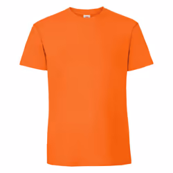 Fruit Of The Loom Mens Ringspun Premium Tshirt - XL UK, Orange
