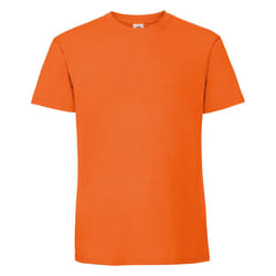 Fruit Of The Loom Mens Ringspun Premium Tshirt - 2XL UK, Orange