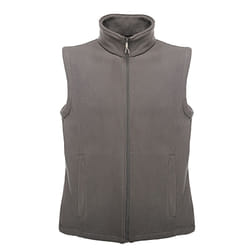 Regatta Mens 210 Microfleece Bodywarmer / Gilet - XL, Seal Grey