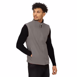 Regatta Mens 210 Microfleece Bodywarmer / Gilet - XL, Seal Grey