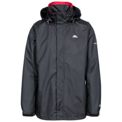 Trespass Mens Fraser II Waterproof Jacket - XS, Black