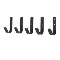 Stubbs General Purpose Hook (5 Pack) - One Size, Black