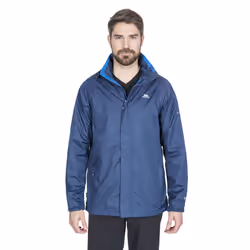 Trespass Mens Fraser II Waterproof Jacket - L, Navy Tone