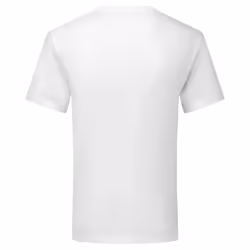 Fruit Of The Loom Mens Original V Neck T-Shirt - M, White