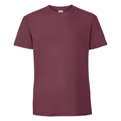 Fruit Of The Loom Mens Ringspun Premium T-Shirt - 2XL, Burgundy