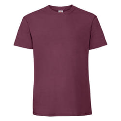 Fruit Of The Loom Mens Ringspun Premium T-Shirt - 3XL, Burgundy