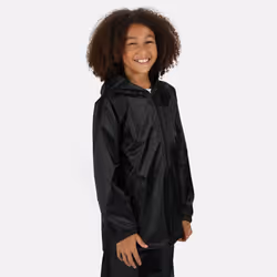 Regatta Childrens/Kids Pro Stormbreak Waterproof Jacket - 34in, Black