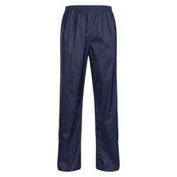 Regatta Pro Mens Packaway Waterproof Breathable Overtrousers - M, Navy