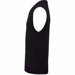 Premier Mens Sleeveless Cotton Acrylic V Neck Sweater - XS, Black
