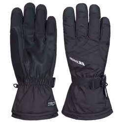 Trespass Mens Reunited II Ski Gloves - L, Black
