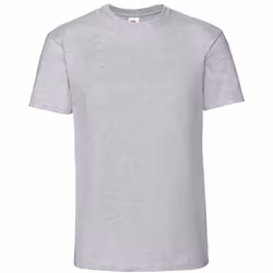 Fruit Of The Loom Mens Ringspun Premium Tshirt - 4XL UK, Heather Grey