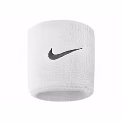 Nike Unisex Adults Swoosh Wristband (Set Of 2) - One Size, White