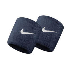 Nike Unisex Adults Swoosh Wristband (Set Of 2) - One Size, Navy