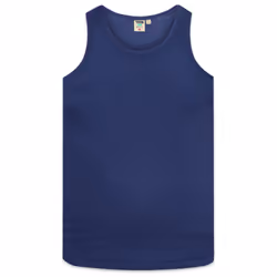 Duke Mens Fabio-1 Kingsize Muscle Vest - 2XL, Navy