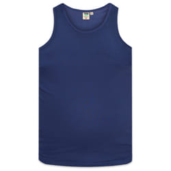 Duke Mens Fabio-1 Kingsize Muscle Vest - 2XL, Navy