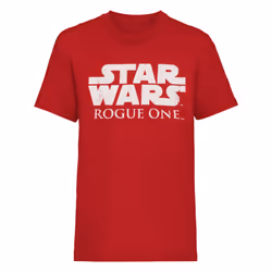 Star Wars Rogue One Official Big Chest Logo Burgundy T-Shirt