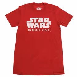Star Wars Rogue One Official Big Chest Logo Burgundy T-Shirt
