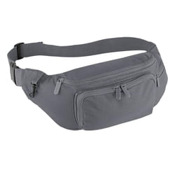 Quadra Belt Bag - 2 Litres - One Size, Graphite Grey