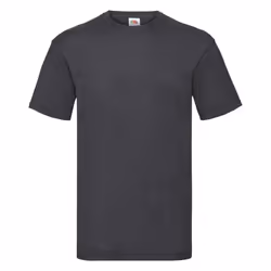 Fruit Of The Loom Mens Valueweight Short Sleeve T-Shirt - 2XL, Dark Heather