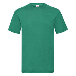Fruit Of The Loom Mens Valueweight Short Sleeve T-Shirt - S, Retro Heather Green