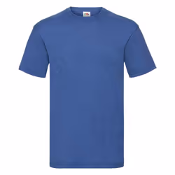 Fruit Of The Loom Mens Valueweight Short Sleeve T-Shirt - 2XL, Retro Heather Royal