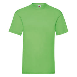 Fruit Of The Loom Mens Valueweight Short Sleeve T-Shirt - 3XL, Lime