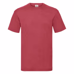 Fruit Of The Loom Mens Valueweight Short Sleeve T-Shirt - L, Vintage Heather Red