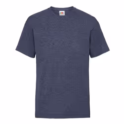 Fruit Of The Loom Childrens/Kids Unisex Valueweight Short Sleeve T-Shirt - 12-13, Vintage Heather Navy