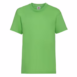 Fruit Of The Loom Childrens/Kids Unisex Valueweight Short Sleeve T-Shirt - 12-13, Lime