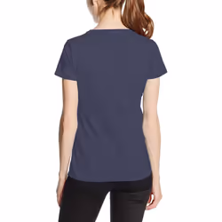 Fruit Of The Loom Ladies/Womens Lady-Fit Valueweight Short Sleeve T-Shirt - M, Vintage Heather Navy