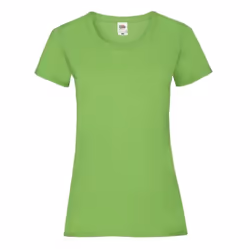 Fruit Of The Loom Ladies/Womens Lady-Fit Valueweight Short Sleeve T-Shirt - XL, Lime