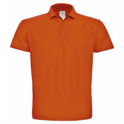 B&C ID.001 Unisex Adults Short Sleeve Polo Shirt - XS, Orange
