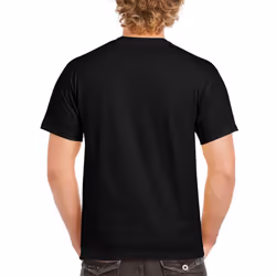 Gildan Mens Hammer Heavyweight T-Shirt - L, Black