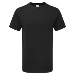 Gildan Mens Hammer Heavyweight T-Shirt - 2XL, Black