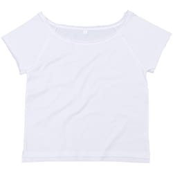 Mantis Womens/Ladies Flash Dance T-Shirt - S, White