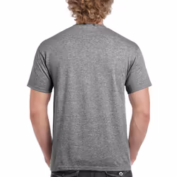 Gildan Mens Hammer Heavyweight T-Shirt - 2XL, Graphite Heather